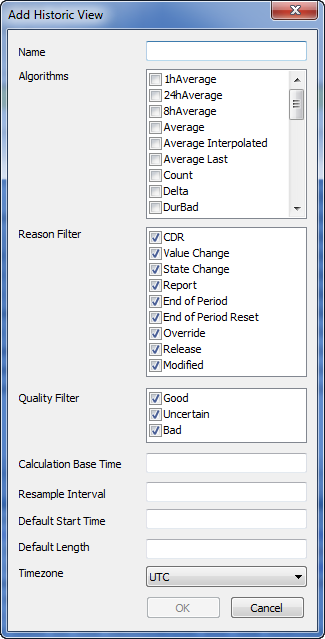 Server administration guide create a historic view sql query configuration settings 